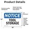 Signmission Tool Storage, 18 in W x Rectangle, Vinyl Decal OS-2PACK-NS-D-1218-L-18692 - alternate 4